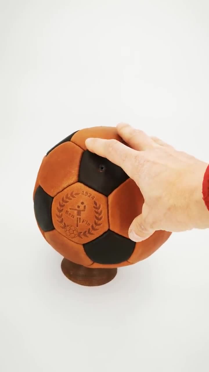Mini ballon de foot ou handball vintage - Ben & Flo