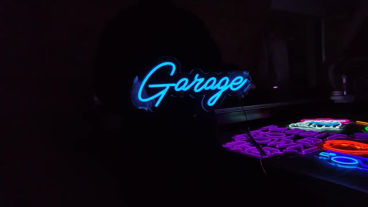 期間限定♪お店やガレージお部屋のインテリアにネオンサイン ガレージ ネオン サイン、ガレージ LED ネオン ライト、ガレージ装飾
