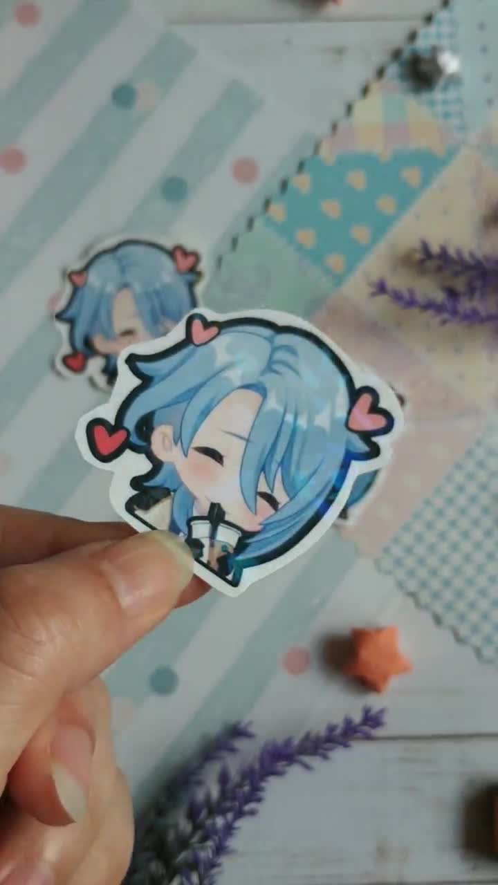 Kamisato Ayato Talents Sticker for Sale by crvptidnx