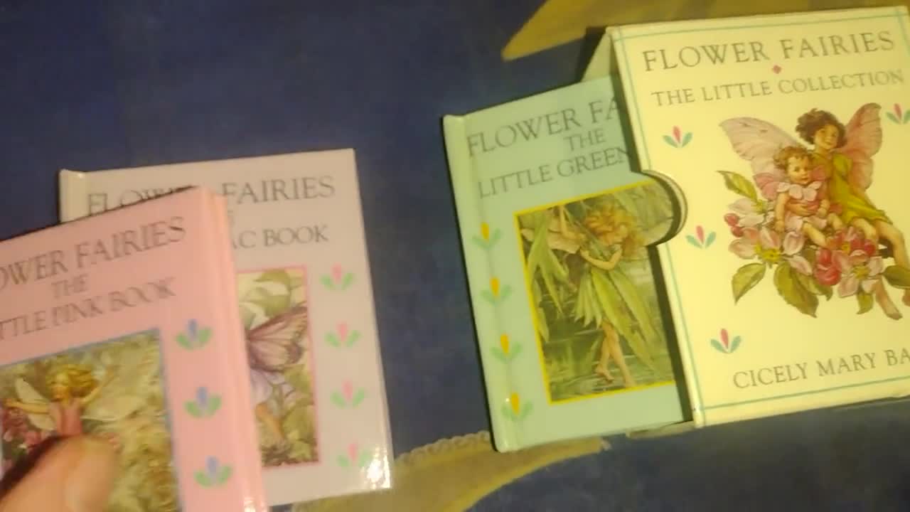 Out of Print-Flower Fairies-The Little Collection by Cicely Mary Barker-All  Four books and box-Ask to bundle books for S&H overage refund