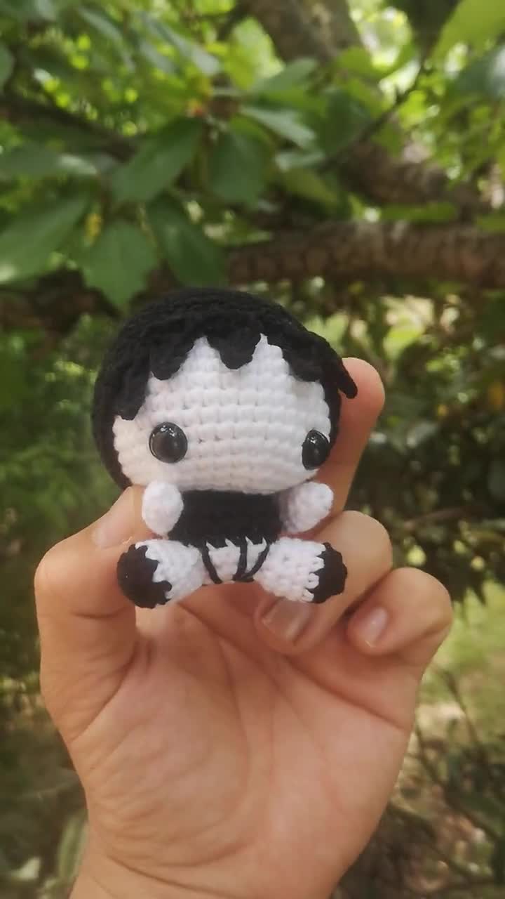 Omori Plush Handmade Omori Crochet Plushie Omori Charm Gift 