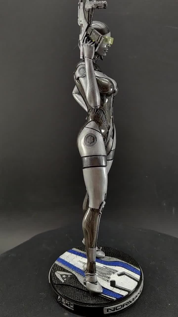 EDI Mass Effect 3D printed and hand painted figure