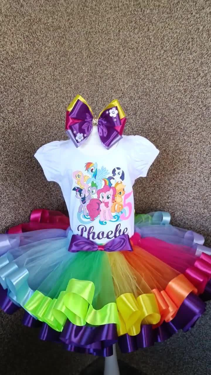 My little pony shop 4th birthday outfit