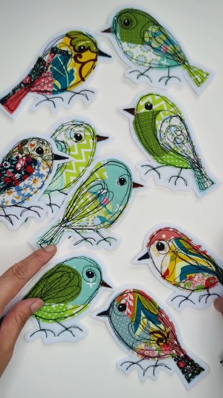 Sewing with Spoonflower Fabric – Spring Bird