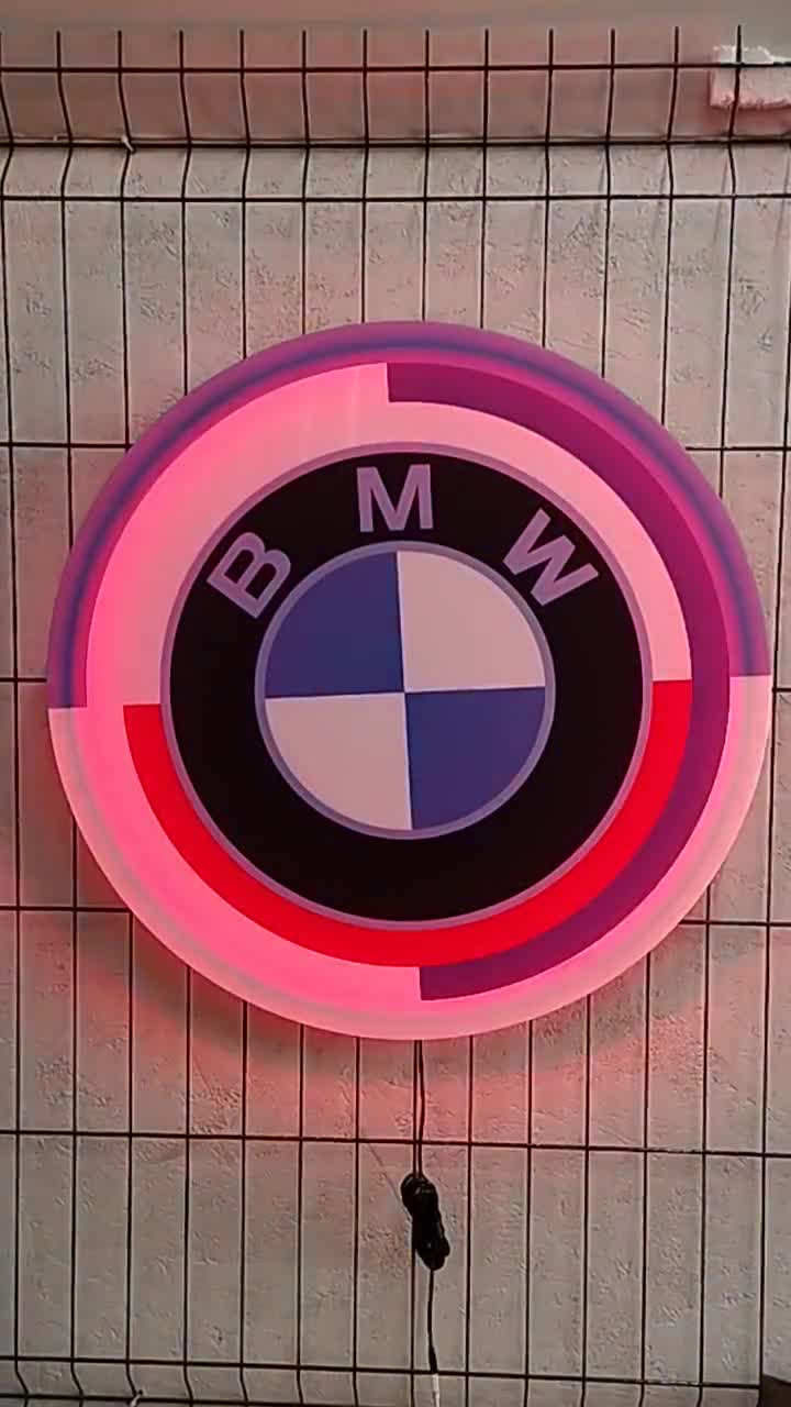 BMW LED Schild Neon Auto Schild - .de
