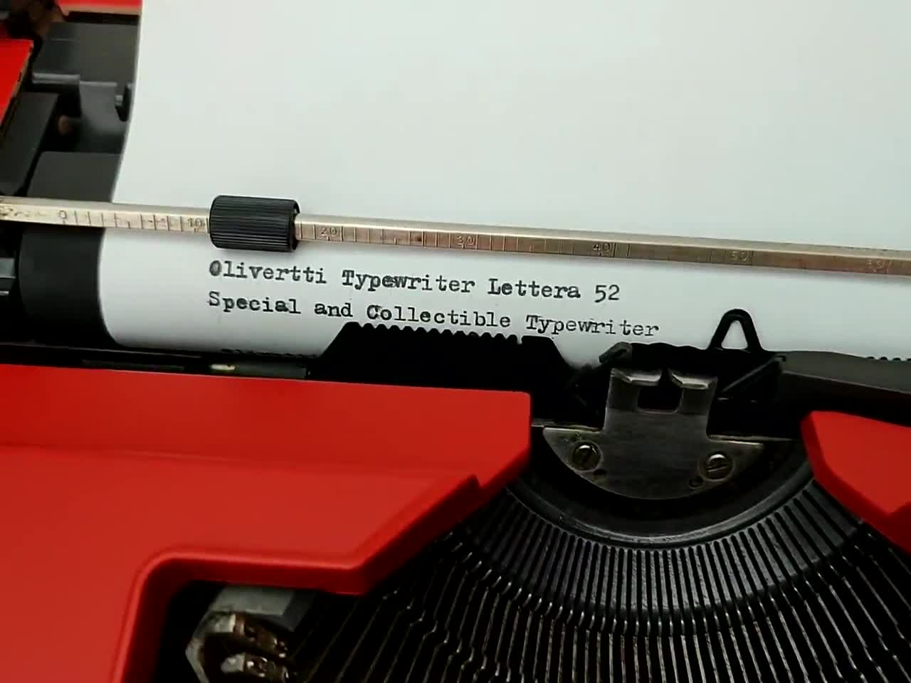 Máquina de escribir OLIVETTI LETTERA 52 - Cabau Oportunitats