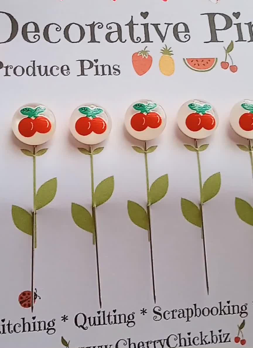 Halloween Sewing Pins Decorative Sewing Pins Fall Pins Handmade