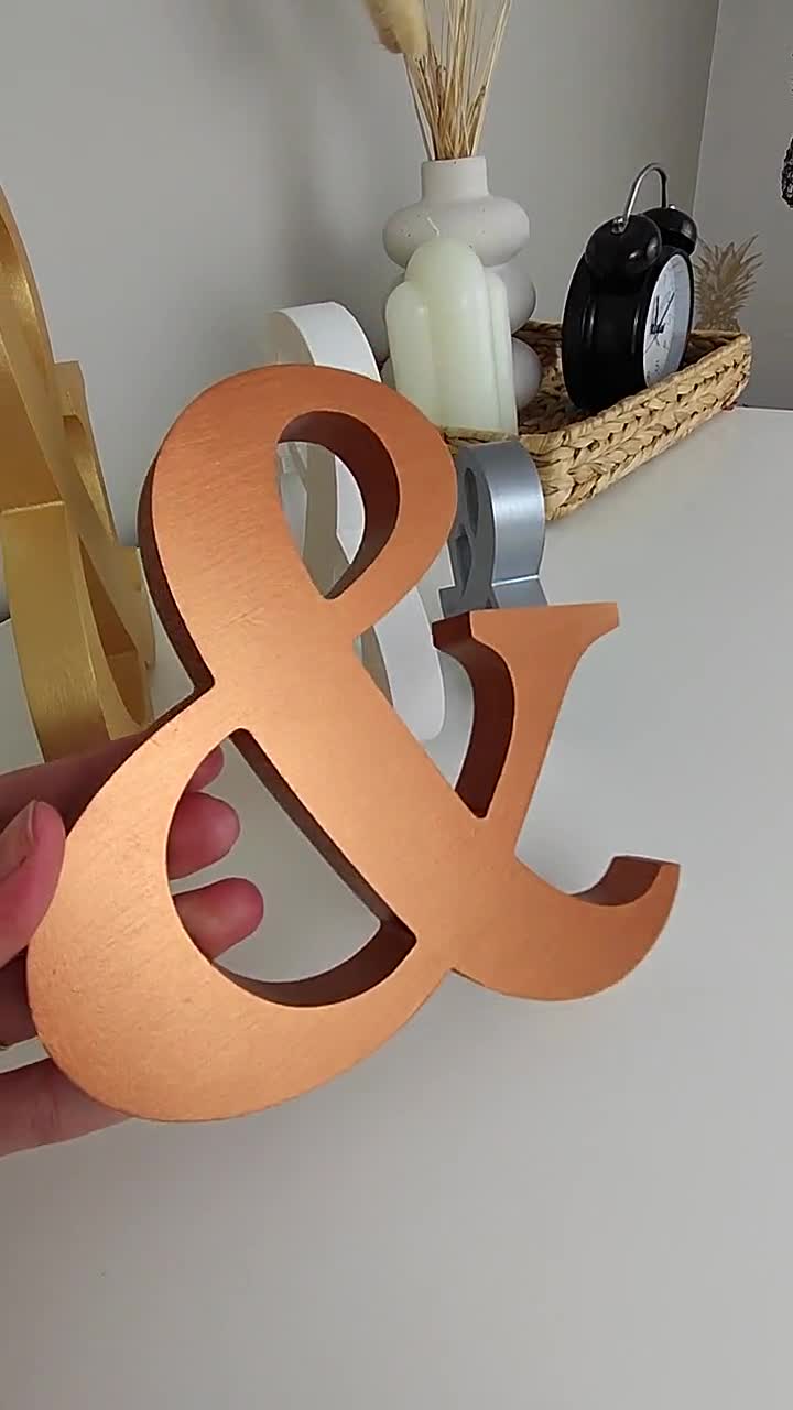 Free Standing Wooden Letters Decor, Mantel Letters for Shelf, Wood