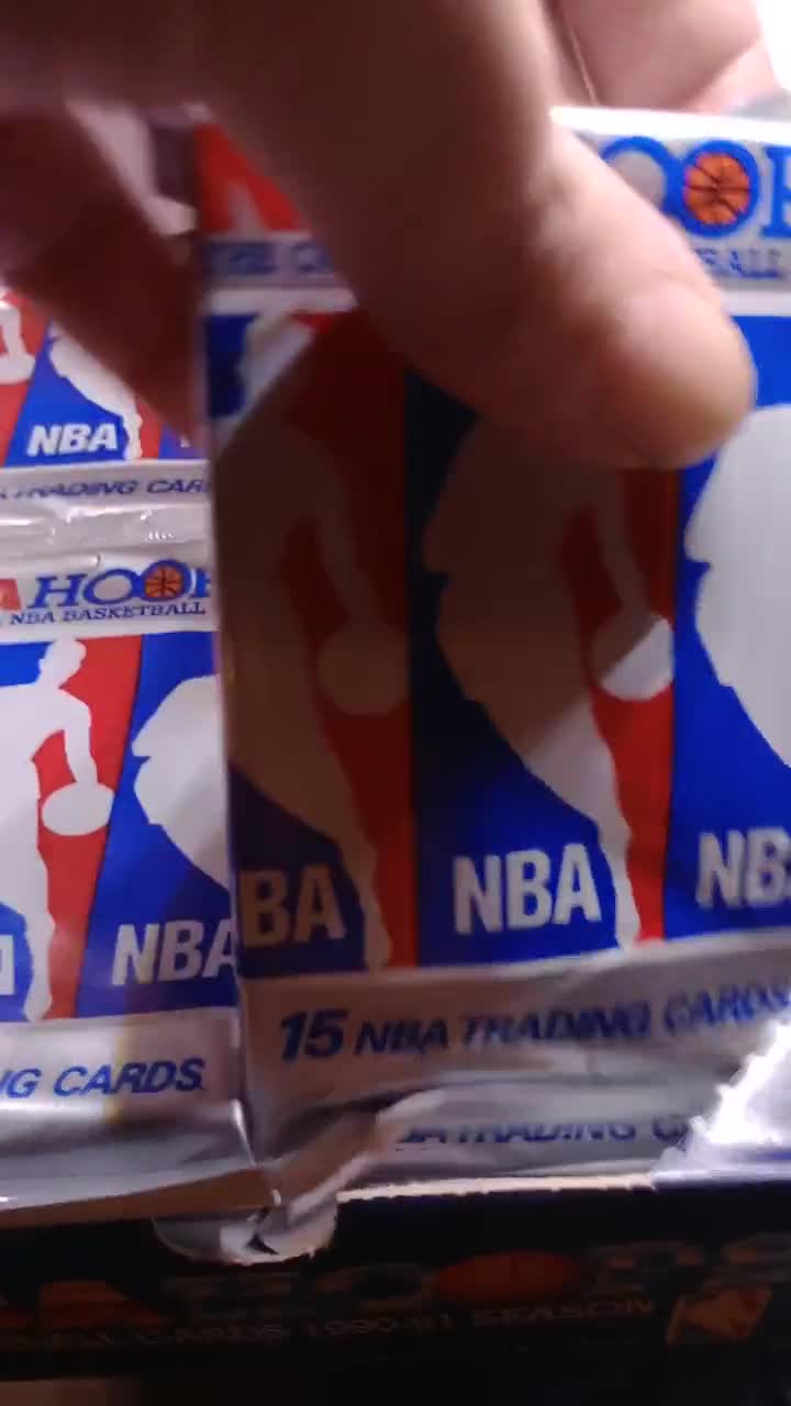 NBA Hoops 1990-91 Series 1 Basketball Cards Factory Sealed