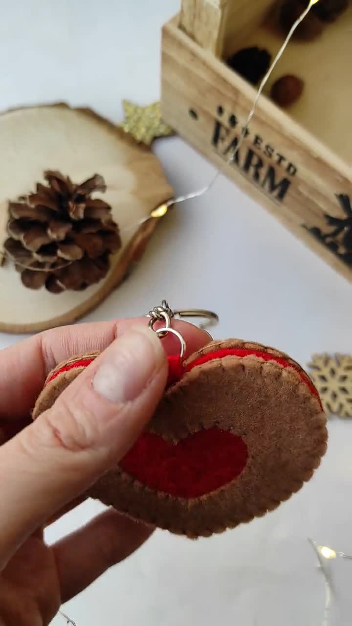 Porte-clé - Cœur - Saint Valentin - Amour - Accessoires & Bagagerie