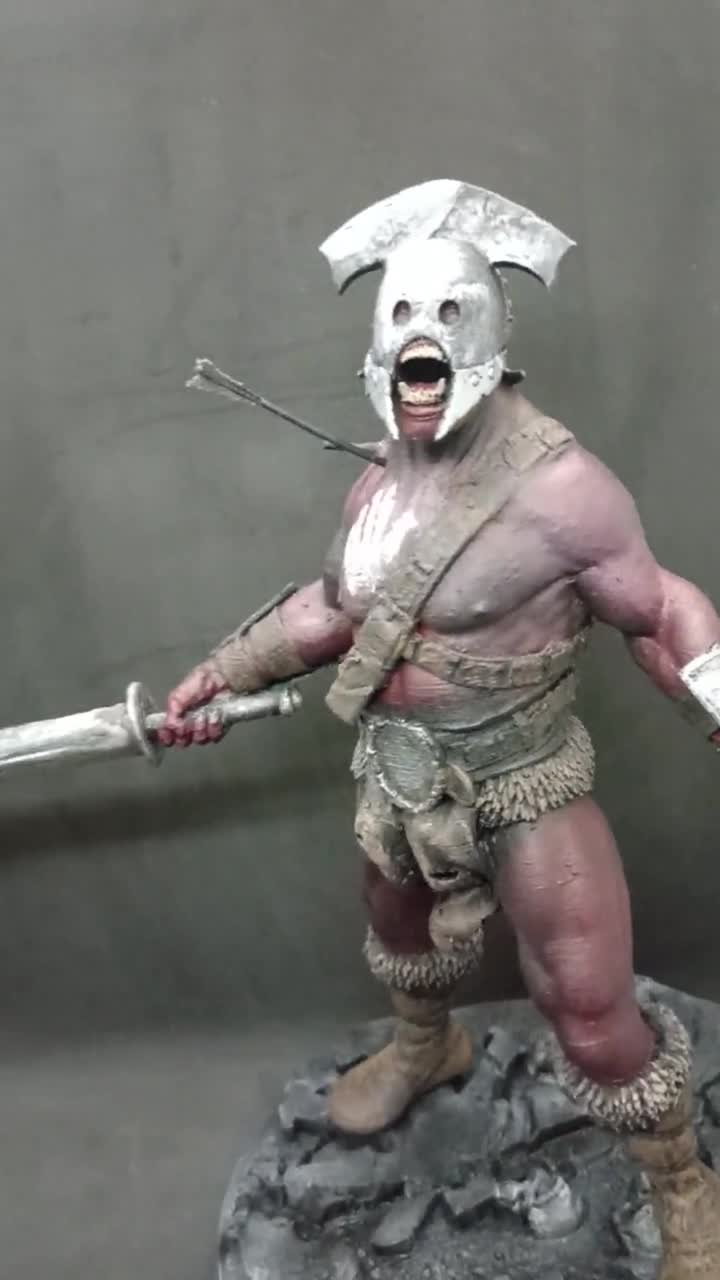 Berserker Uruk Hai Champion of Isengard Lord of the Rings - Etsy