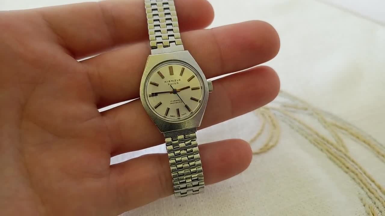 Kienzle Swiss Mechanical 17 Jewels Incabloc 1960s Women s Watch