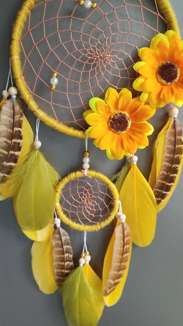 Bee Woven 2024 Blanket - Dream Catcher Blankets - Bee Lover Home Decor - Sunflower Gift