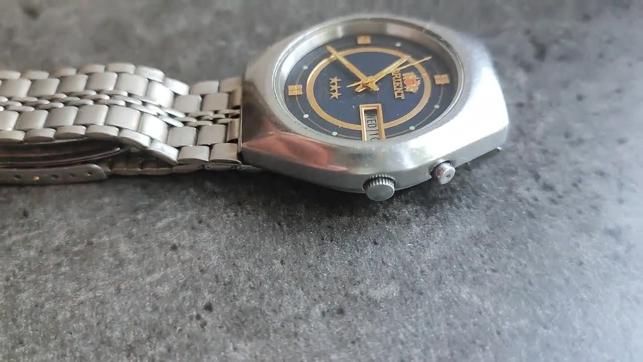 1970's ORIENT 3 Star 469LS9-6B Men's Watch Vintage Japanese