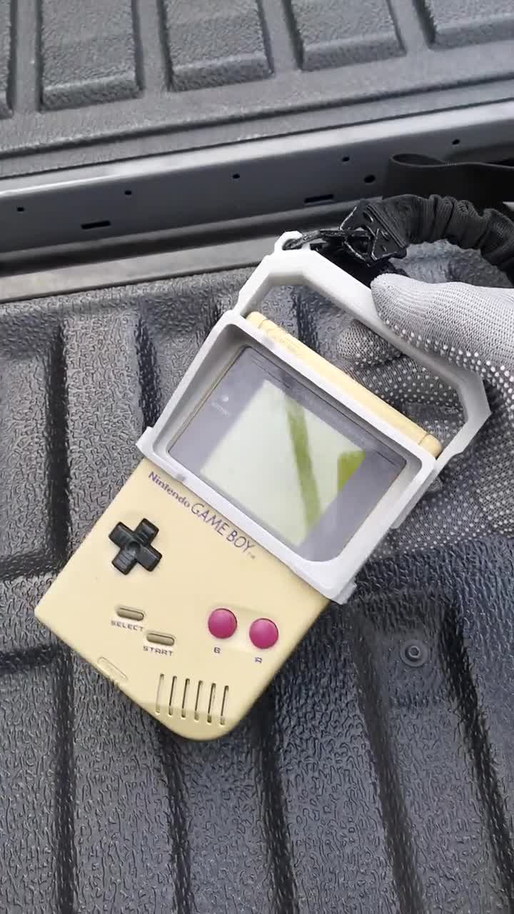 Cyberpunk Handle for Gameboy DMG-01 3D Print STL File - Etsy