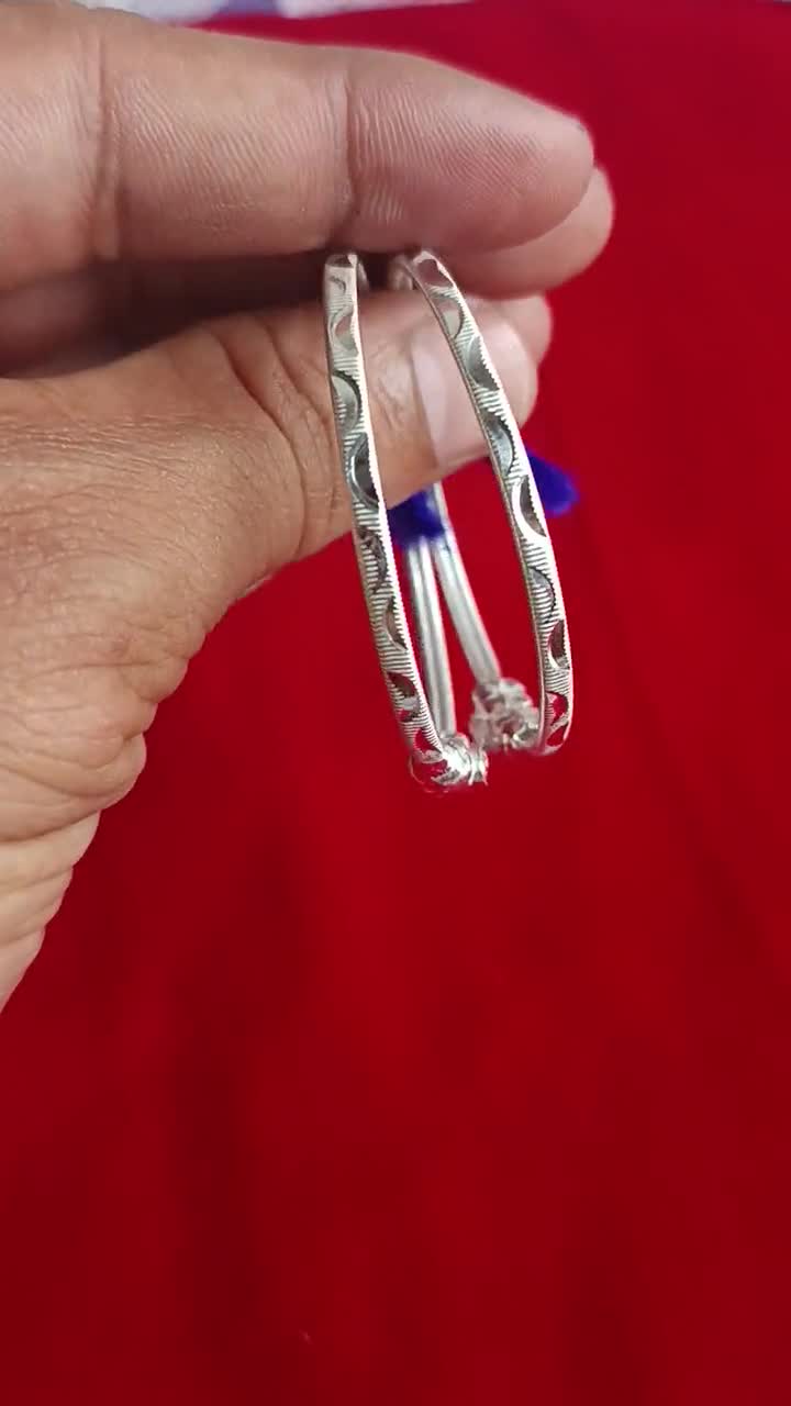 ベビーバングル スターリングシルバー925 ハロッズ H arrods 新生児用