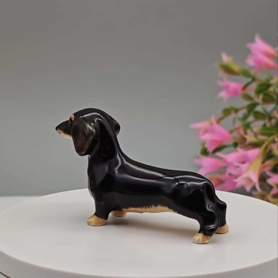 Vintage Dachshund 2024 Figurine Made In Mexico