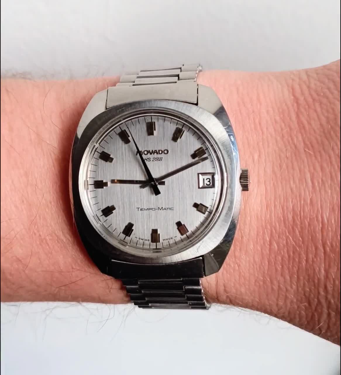 Movado HS 288 Tempo Matic Automatic Rare (zenith) - Etsy