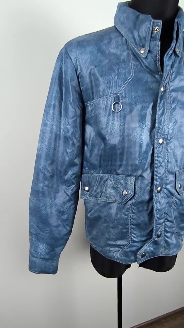 Vintage Austrian Men's Ski Jacket - 80s Anba Padded Puffer