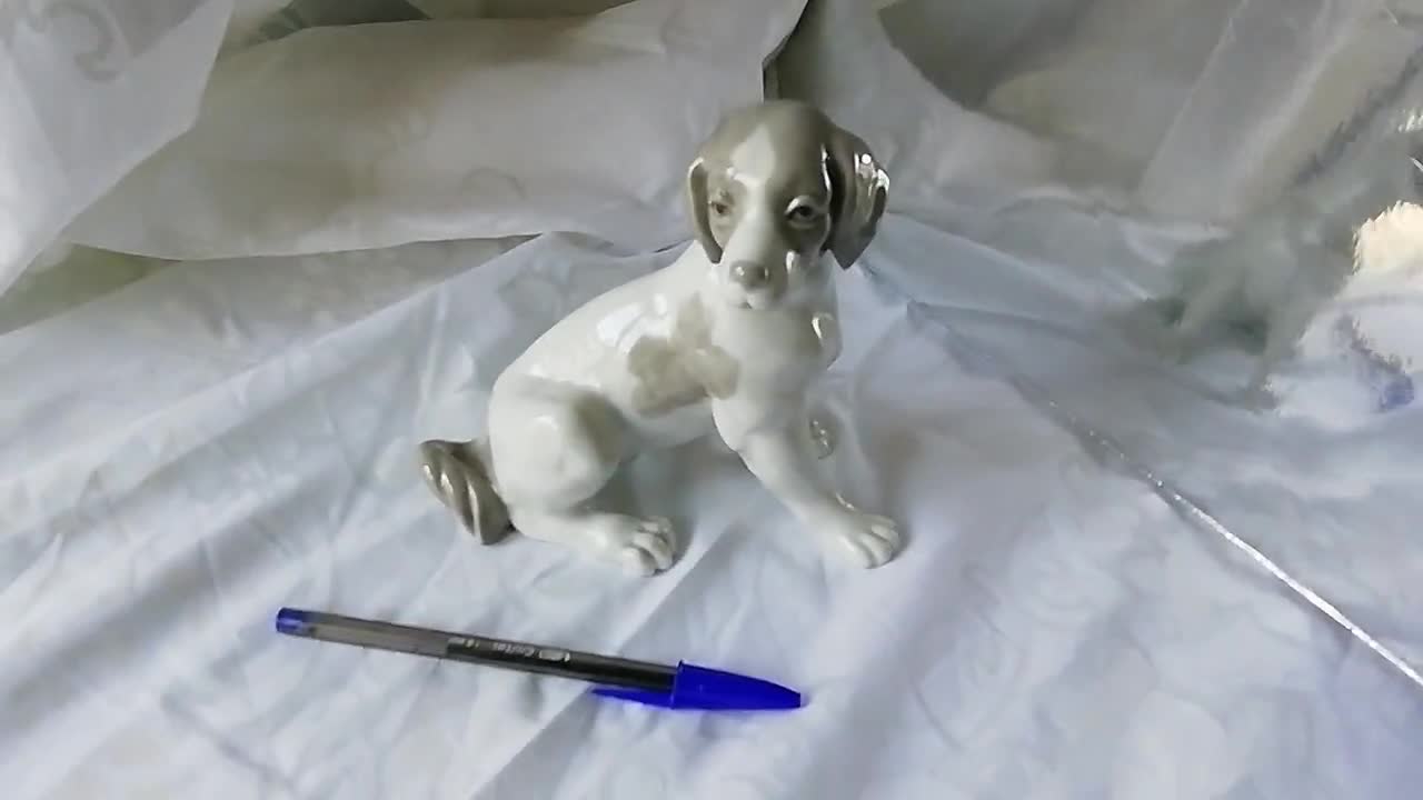 犬の陶器の置物 NAO Spain Handcrafted porcelain 犬の陶器の置物 NAO Spain Handcrafted porcelain NAO BY LLADRÓ