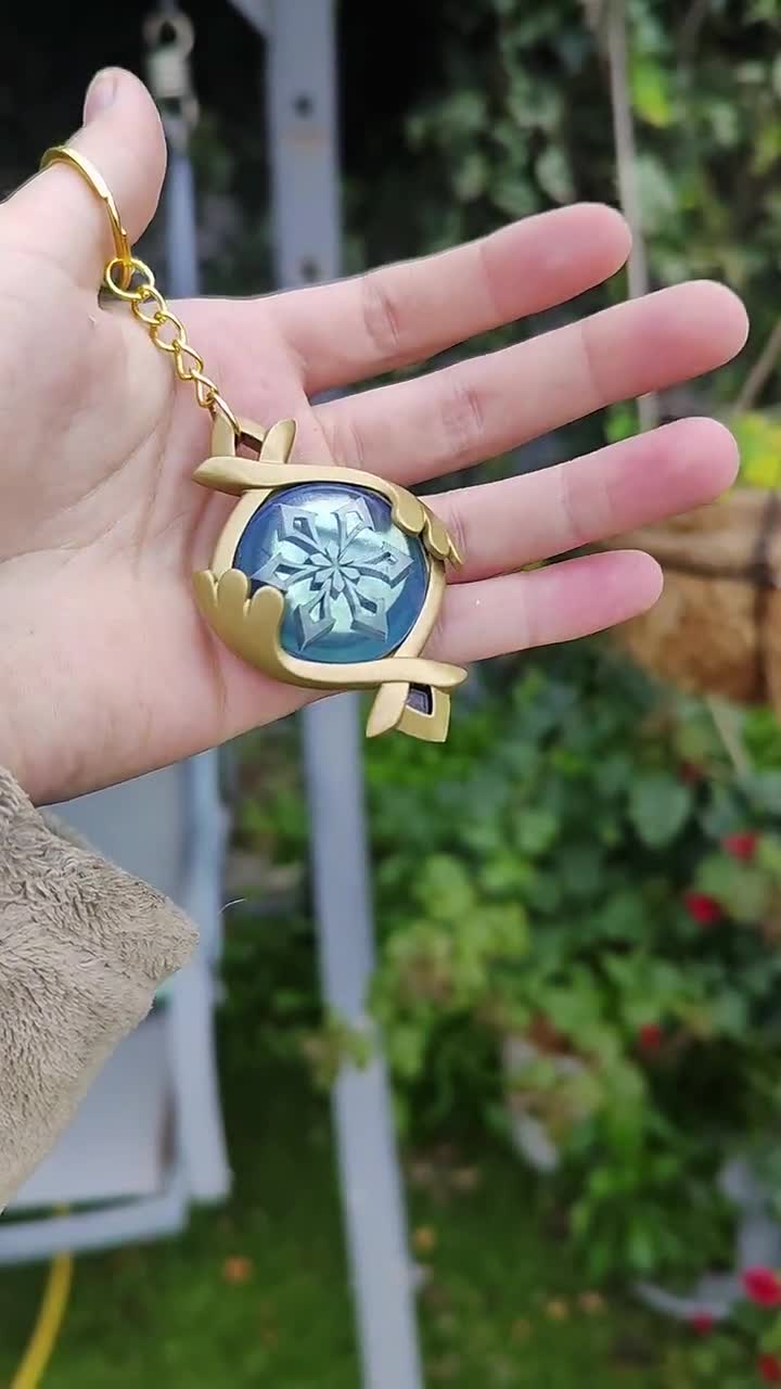 Handmade Genshin Impact Fontaine Vision Keychain - ALL ELEMENTS - Etsy