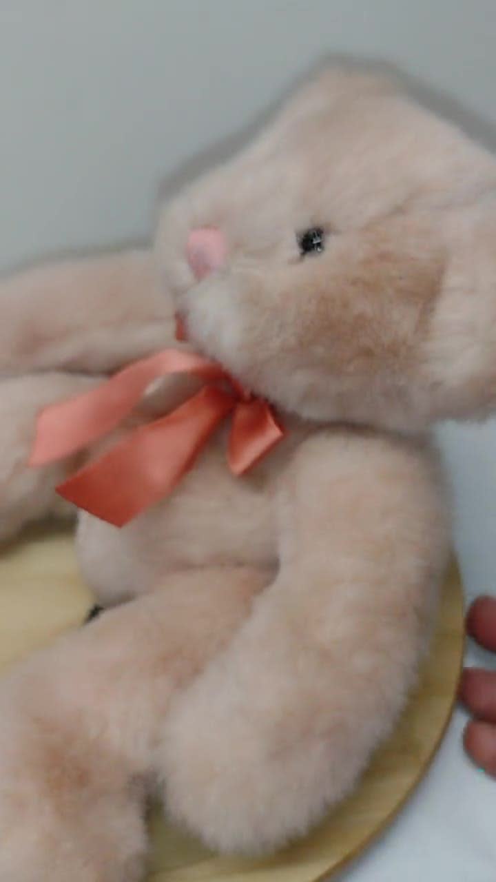 Vintage Russ Berry Champagne Plush Teddy Bear: Valentine's Gift - Etsy