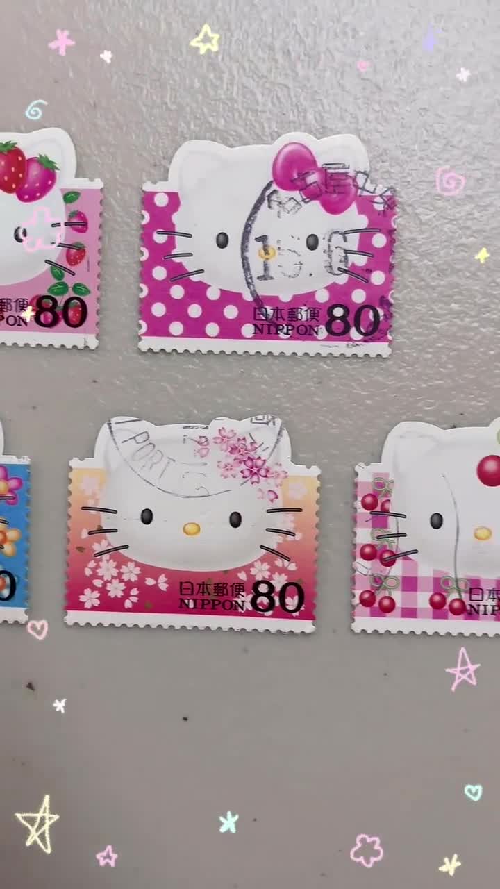 未使用多数　Hello Kitty Girls Stamp 　色は４種類2009 未使用多数 Hello Kitty Girls Stamp 色は4種類2009 s-l400.jpg