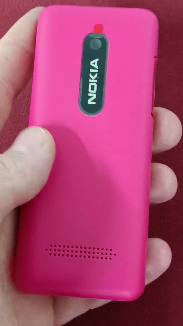 Retro Nokia 206 Mobile Phone, Pink Work Phone - Etsy