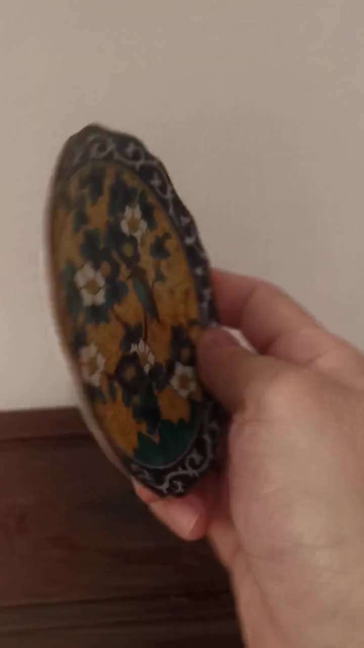 九谷焼 手描き花鳥文皿（5枚セット）吉田屋風 和風装飾 - Etsy 日本