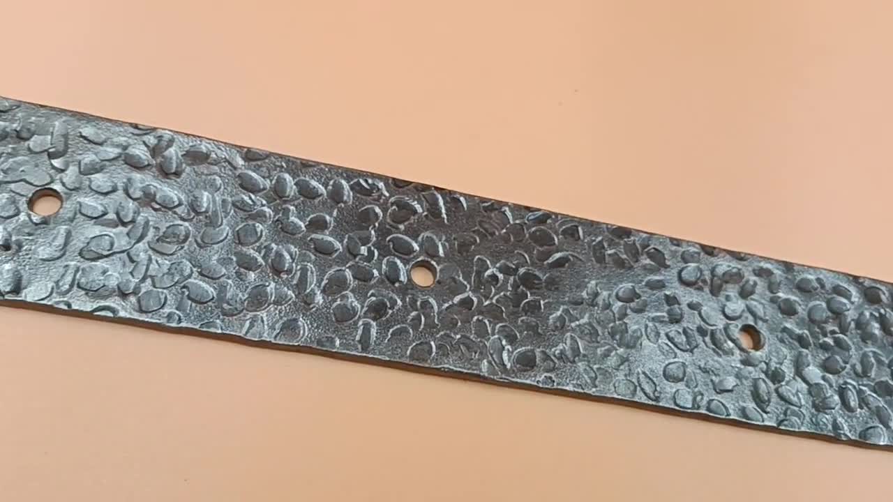 TIBEGOLD Lot De 2 Charnières De Portail à Sangle En T De 15,2 Cm, Charnières De Porte D'abri De Jardin, Charnières En T Noires Pour Clôtures En Bois