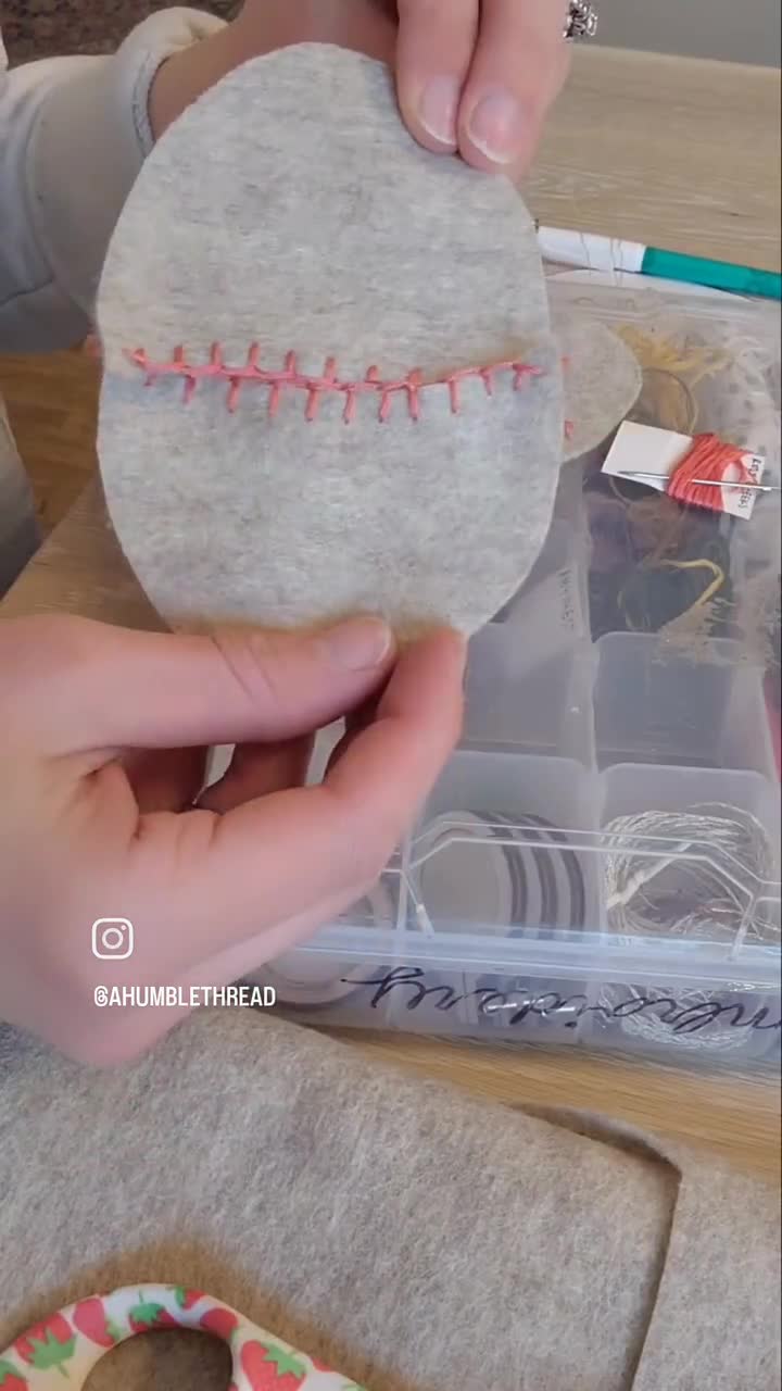 Reusable Easter Egg Digital Sewing Pattern (PDF File) video poster