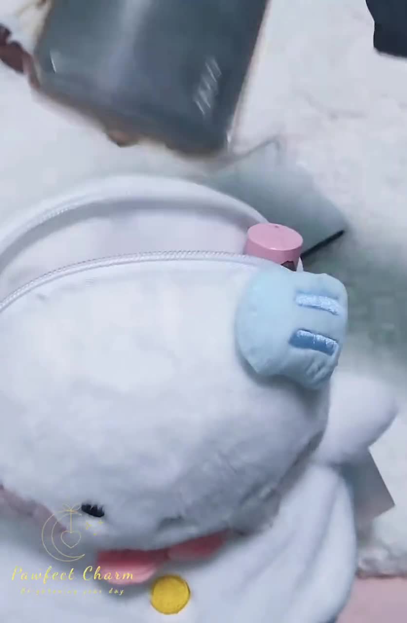 Zayne Love and Deepspace Snowman Plush Crossbody Bag – Kawaii