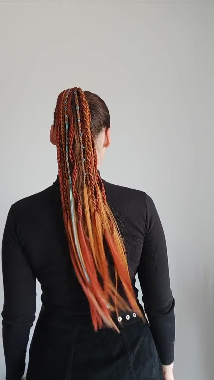 Nodzoku Loop.”Braid” #ORANGE Nodzoku Loop.”Braid” #ORANGE
