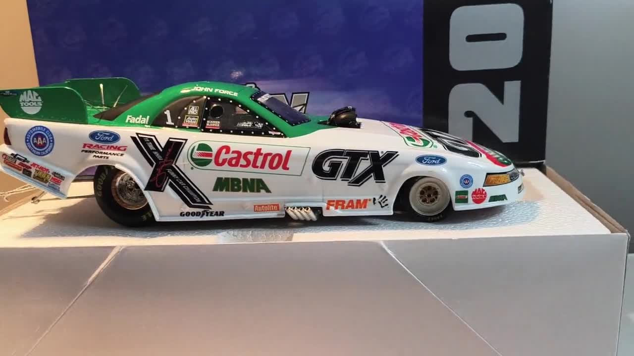 John Force NHRA 1:24 Castrol Funny Car Action Die Cast - Etsy