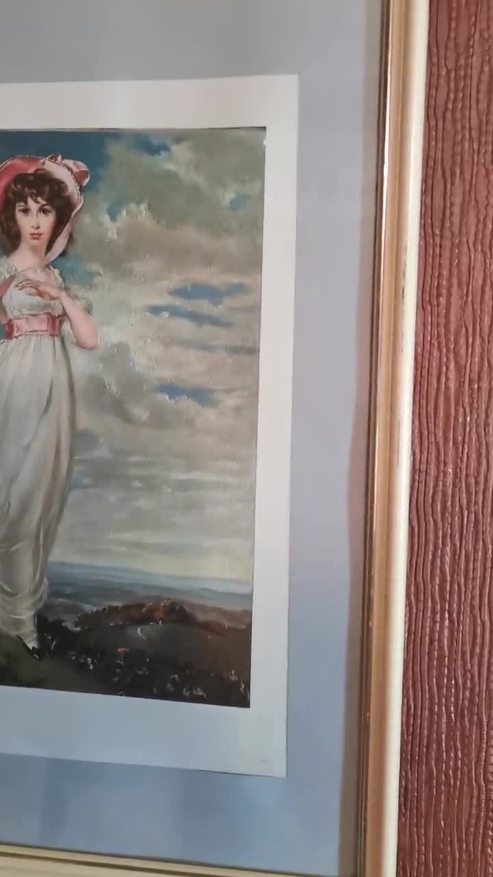 Matted Wall Art Pinkie by Sir Thomas Lawrence Sarah Barrett
