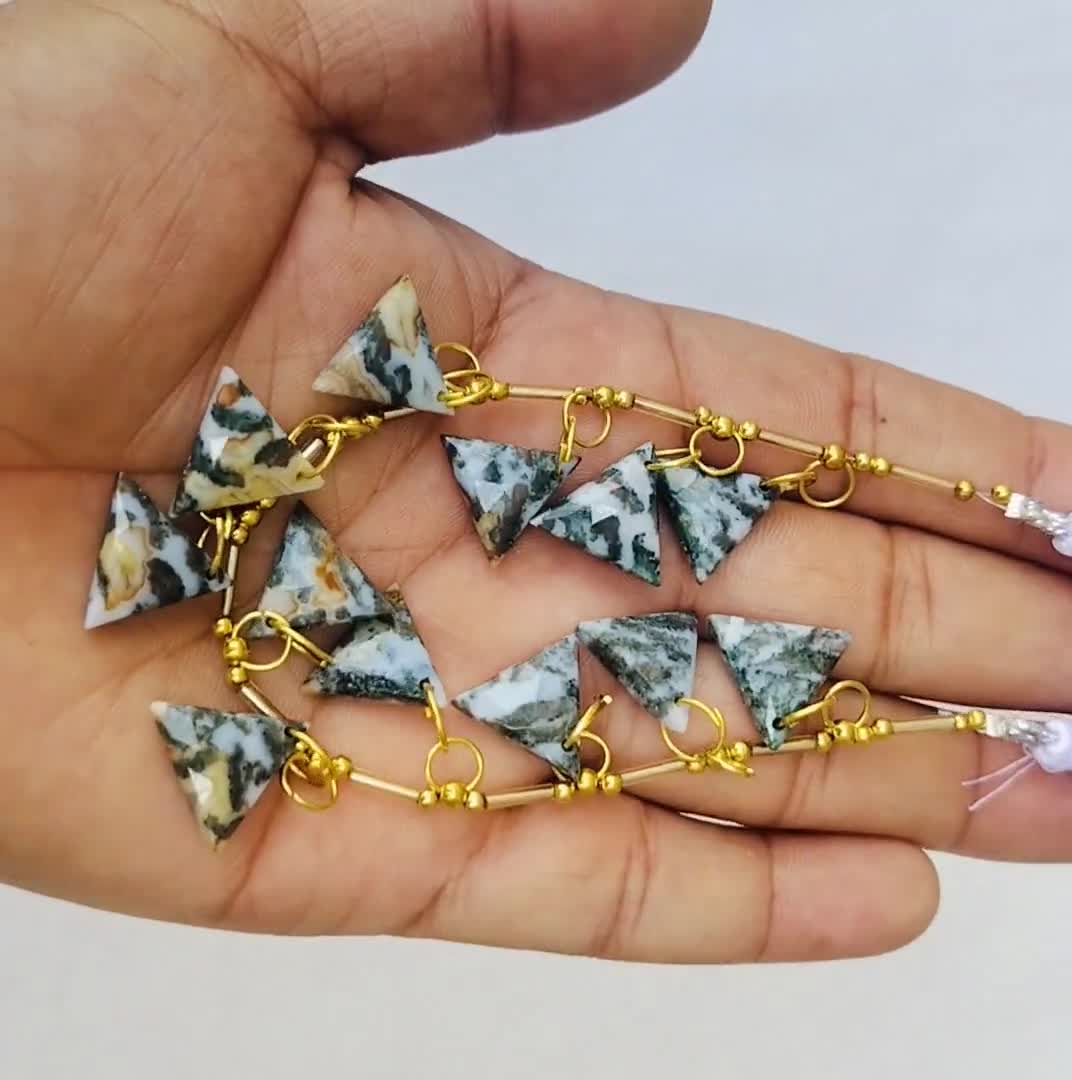 ノリーナ ジャスパー ブリオレット ジェムストーン ライン：ファセット