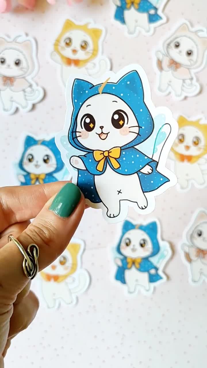 Infinity Nikki Momo Stickers – Waterproof Cat Decals - Etsy
