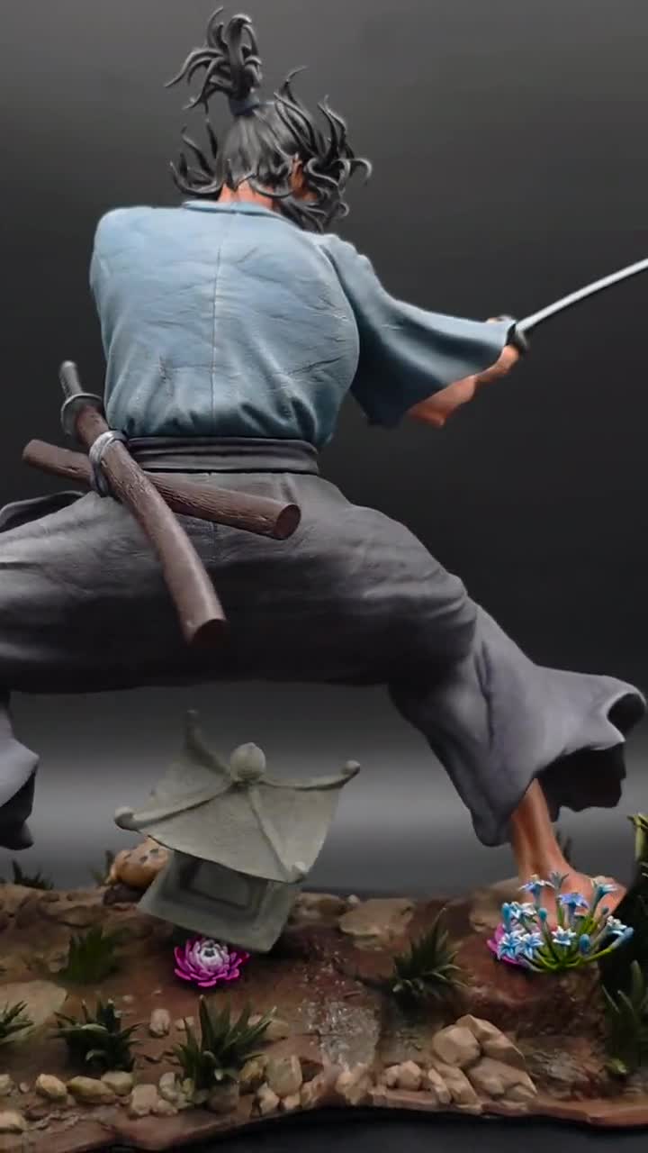 Miyamoto Musashi 3D Figures - Etsy