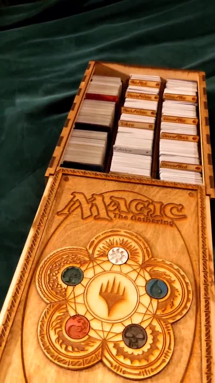 Boîte de rangement pour cartes Magic the Gathering. -  Canada