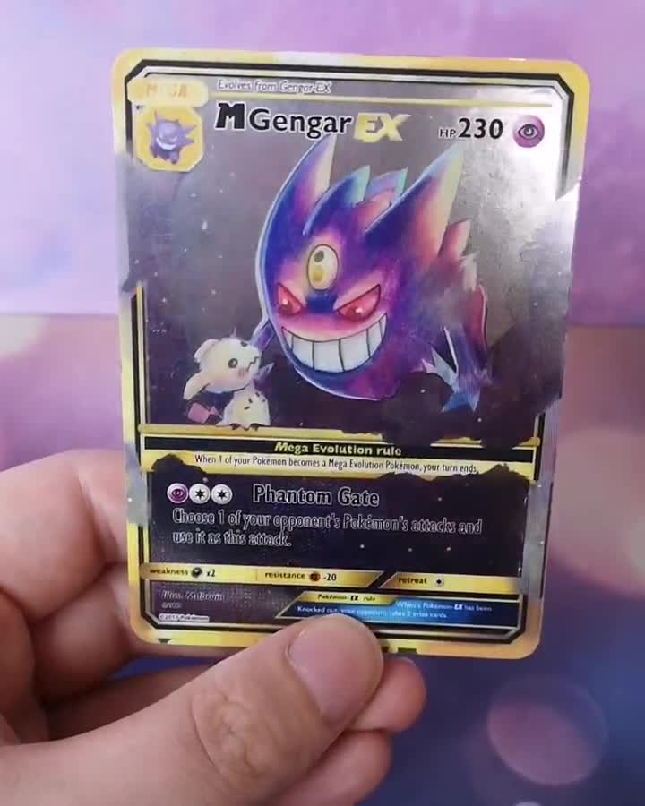 Pokemon, Toys, Mgengarex Mega Gengar Ex Pokmon Card