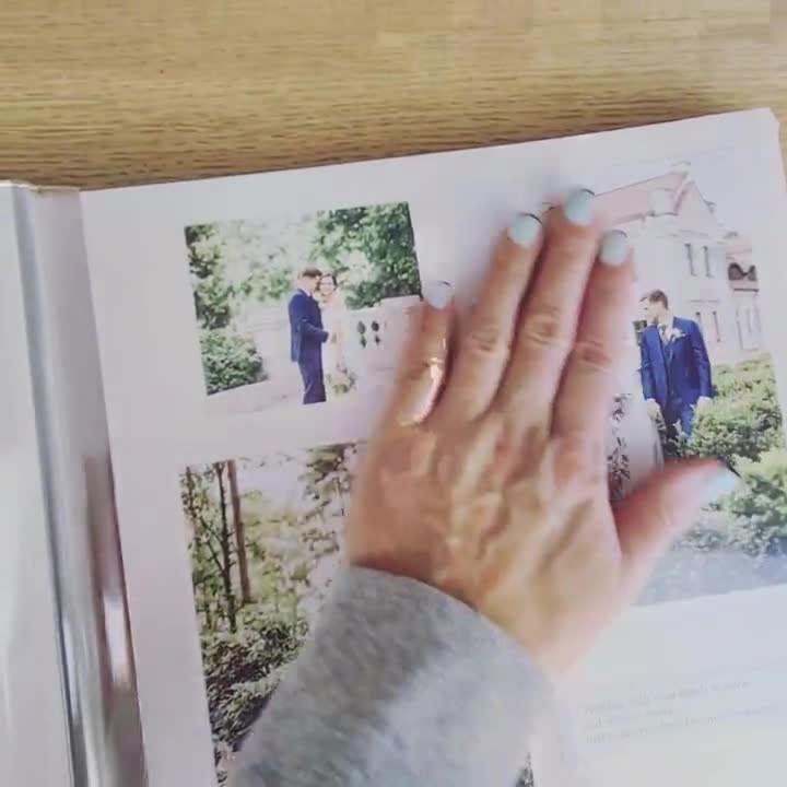 Personalised Modern Travel Photo Album With Self-adhesive Pages, Scrapbook  Photo Album, Large Wedding Album, Family Photo Album 