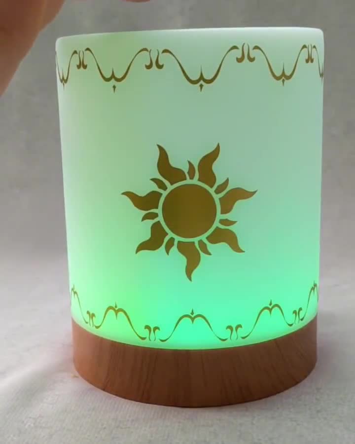 魔法のランタン | 塔の上のラプンツェル風ランタン | 色が変わるタッチ