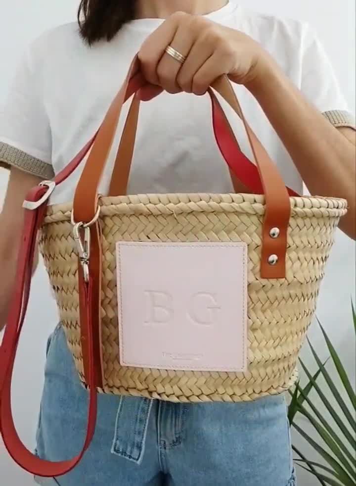 Bolso Playa Rafia Personalizado: ¡Tu marca brilla bajo el sol! ✨🌊