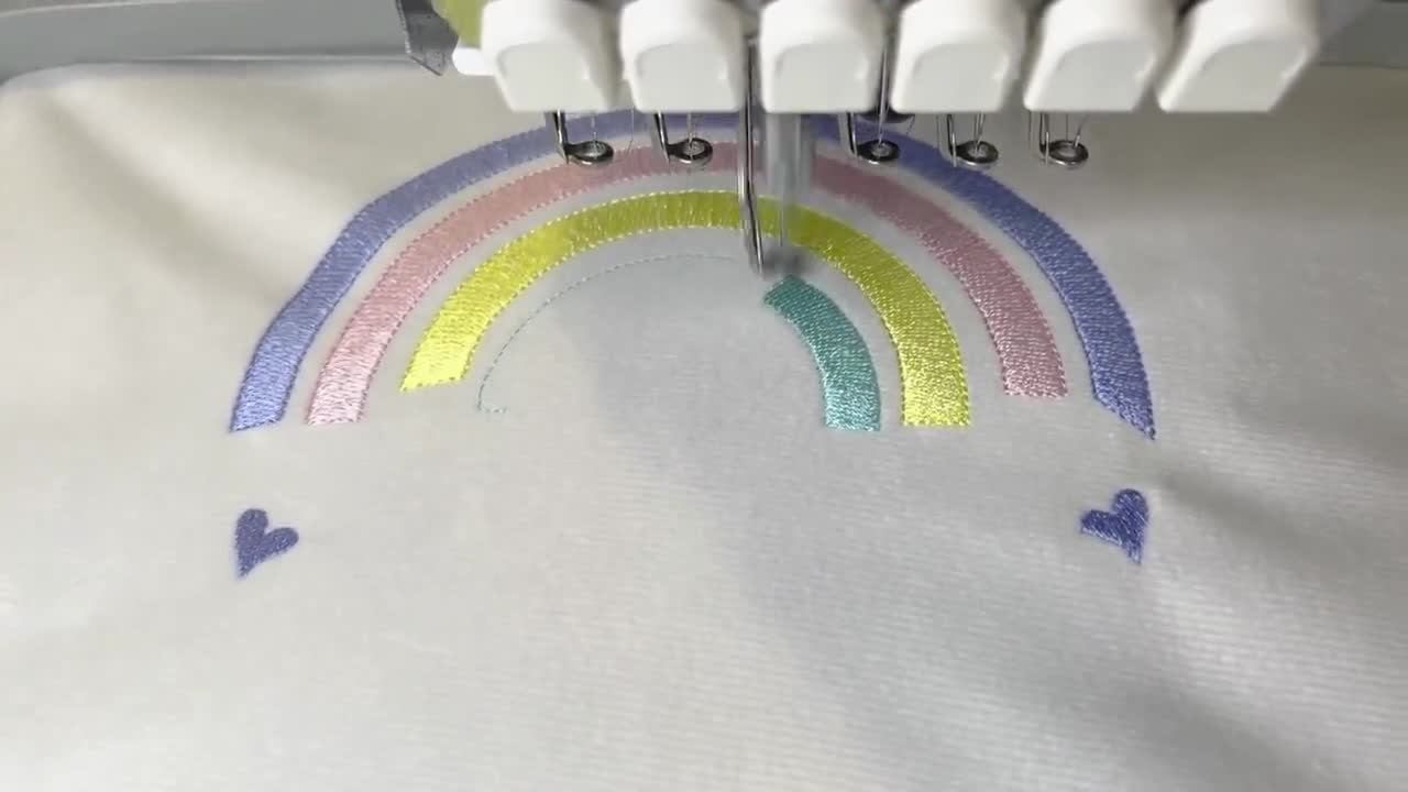 Mini Light Stitching Light Stitch Rainbow in Many Sizes, Rainbow
