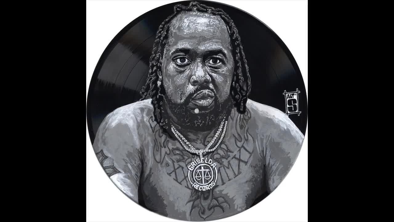 CONWAY THE MACHINE Painted on Vinyl Record. Unique Copy - Etsy
