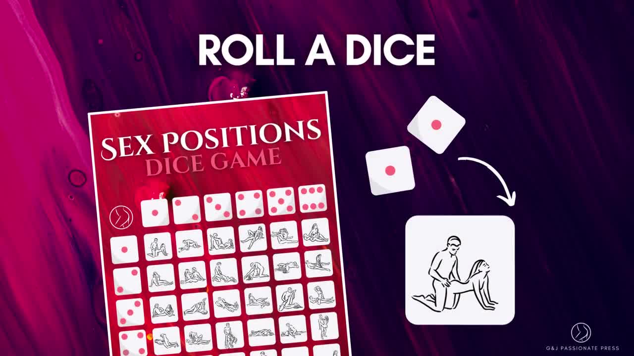 Shots Sexy Dice Play it Sexy Funny Couple Games Sex Position Dadi Sesso  Gioco 