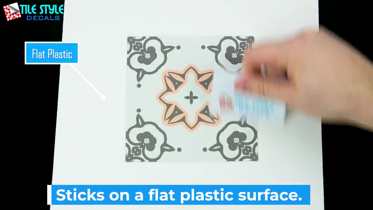 24 Turkish Mint Turquoise Tile Stickers Victorian Mosaic Style Tiles Stickers Transfers Cover 12 thumbnail image