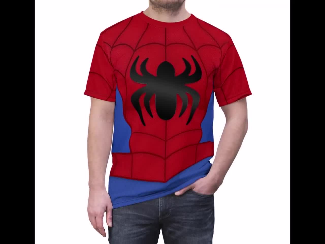 Spidey Long Sleeve Shirt, Spidey and His Amazing Friends Costume, Animated Series Outfits, Superhero Cosplay, Cartoons Character Apparel video poster