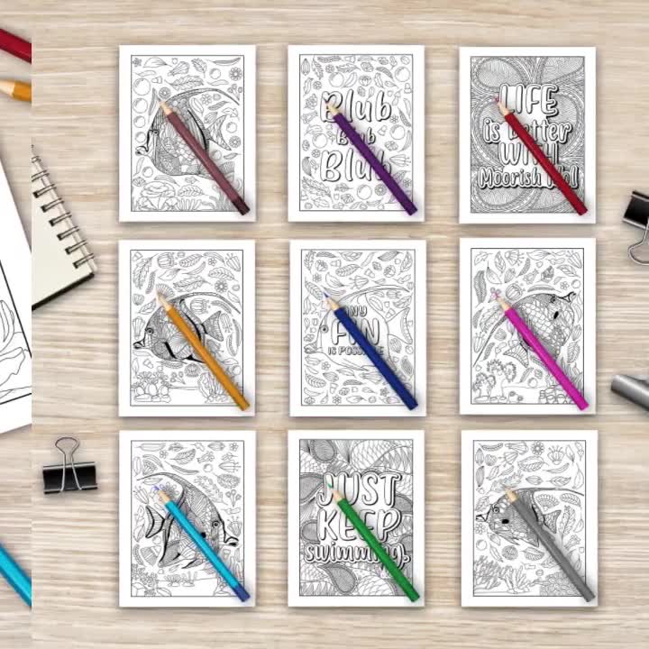 ムーアの偶像の塗り絵：花の曼荼羅ゼンタングルデザイン - Etsy 日本