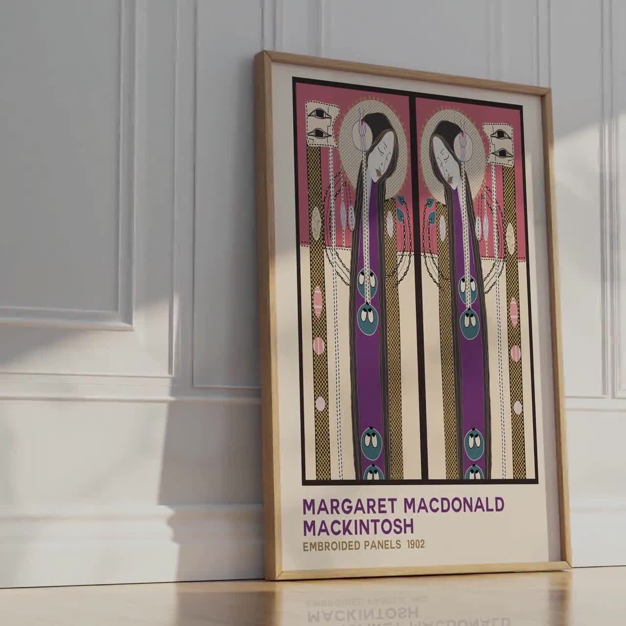 Margaret Macdonald Mackintosh Art Nouveau Poster: Glasgow Style